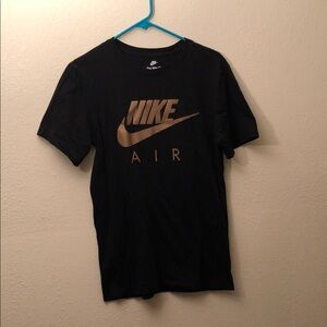 Nike Air Black and Gold T-Shirt